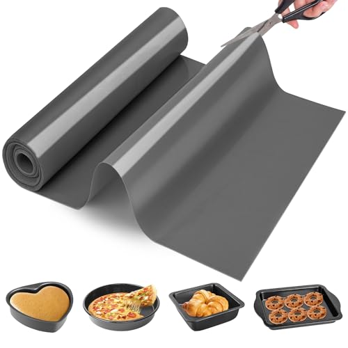 Silicone Baking Mat Roll (Gray / 16"L x 120"W)