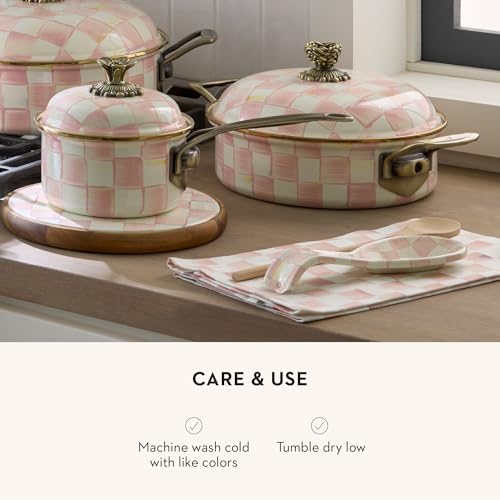 Cotton Dish Towel (Rosy Check / 1-Pack)