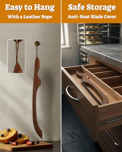16.5" Bread Slicer (Dark Brown)