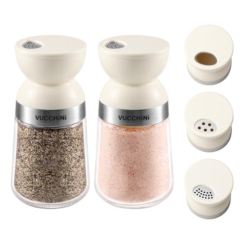 Salt and Pepper Shaker Set (Beige)
