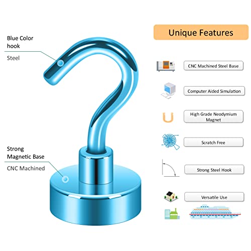 Magnetic Hooks (15 Count)