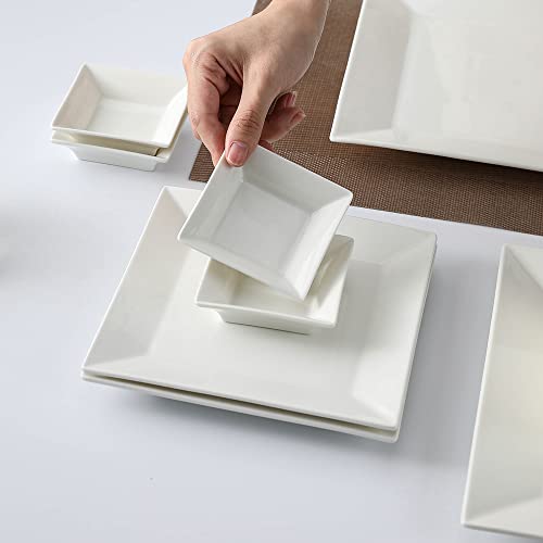 Off White Porcelain Dinnerware Set (service for 4)
