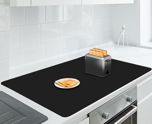 Extra Large Silicone Mat 35.3"x23.5"x0.08" (Black / 36"L x 24"W)