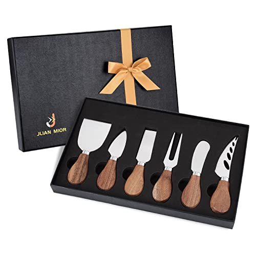 Exquisite 6 Piece Cheese Knives Set (6-Piece Set Gift)