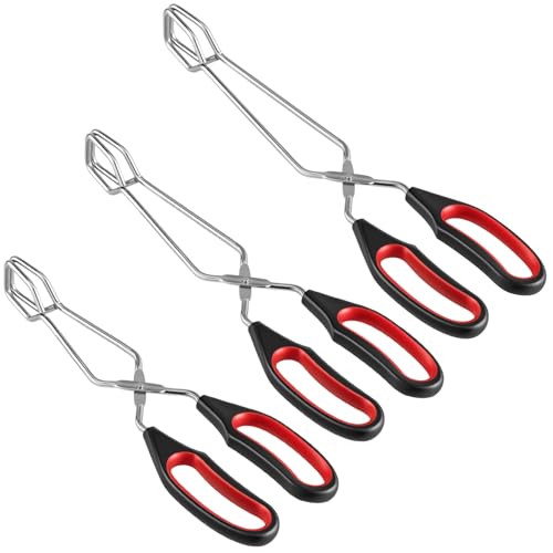 Stainless Steel Scissor Tongs 9.25 (9.25-Inch/11-Inch/13-Inch)