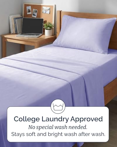 Twin XL 3 Piece Sheet Set (35 - Lavender / Twin XL)