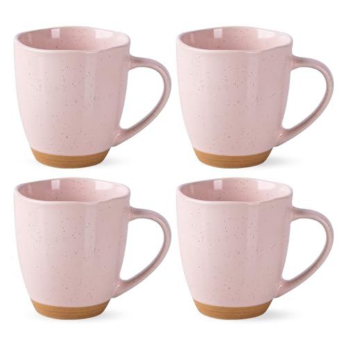 12oz Coffee Mugs (Cloud Pink / Set of 4)