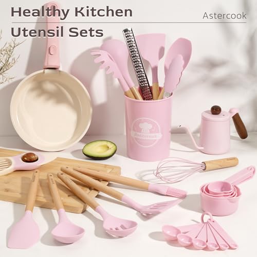 Kitchen Utensils set (Pink)