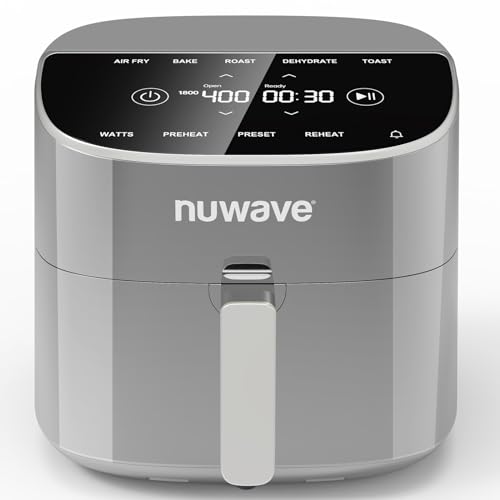 Brio Plus 8 Qt Air Fryer (Cool Gray)