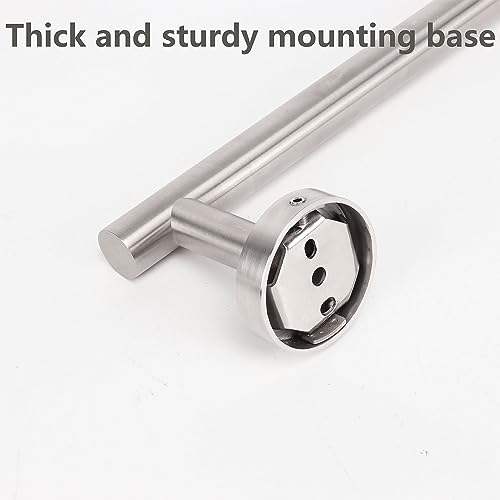 Hand Towel Holder (Brushed Nickel / 9 In-Round)