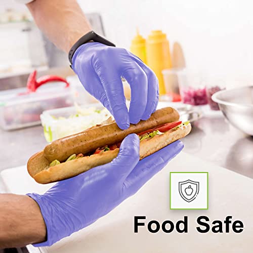 Biodegradable Disposable Nitrile Gloves Medium (Medium)