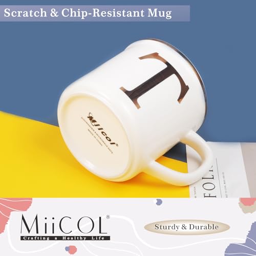 Ceramic Coffee Mug 16oz (Letter T Mug)