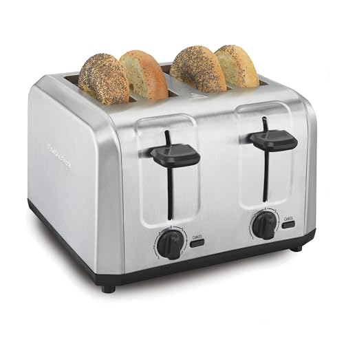 4 Slice Toaster with Extra Wide Slots