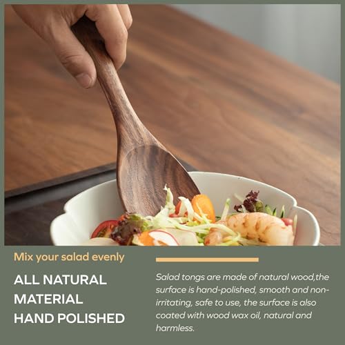 Acacia Salad Servers (12-inch fork and spoon)