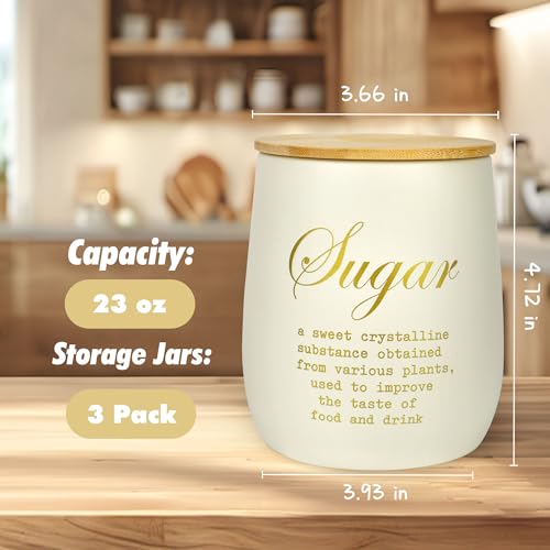 Coffee Tea Sugar Container Set of 3 (CLS-Coffee-3)