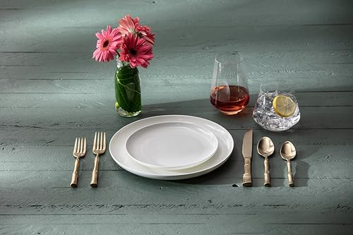 Royal Pacific 18 (5 Piece Flatware Set / Brushed Champagne)