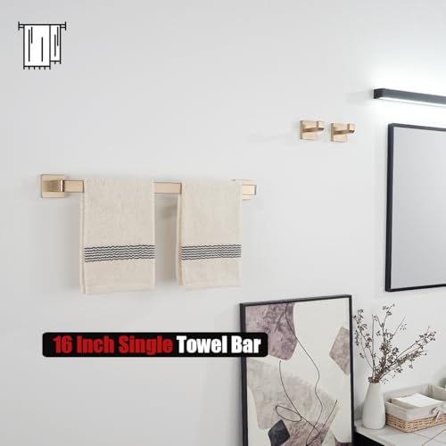 Champagne Bronze Towel Bar (16.41 Inch / Champagne Bronze)