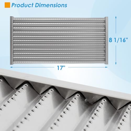 17" Grill Grates and Emitter for Charbroil TRU Infrared 3 (17" x 8 1/16"+17" x 7 5/8")