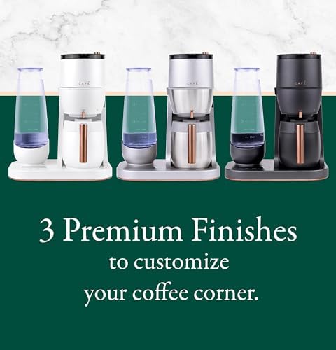 Specialty Grind and Brew Coffee Maker (10-Cup / Matte White)