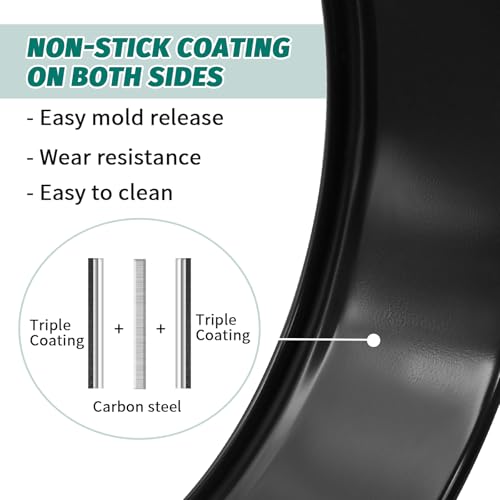 Cake Pan Set for Baking (Black Set)