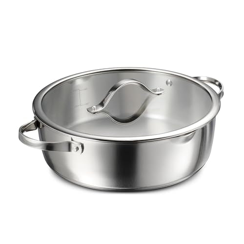 Tempo Tri Ply Base Stainless Steel 6 (Braiser / 6.3 Quarts)