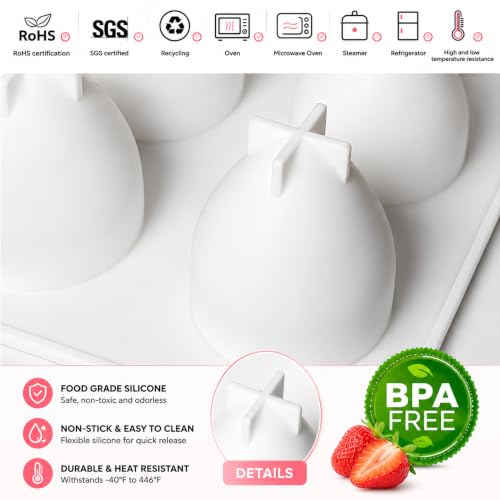 Strawberry Silicone Mold for Baking Mousse Cake