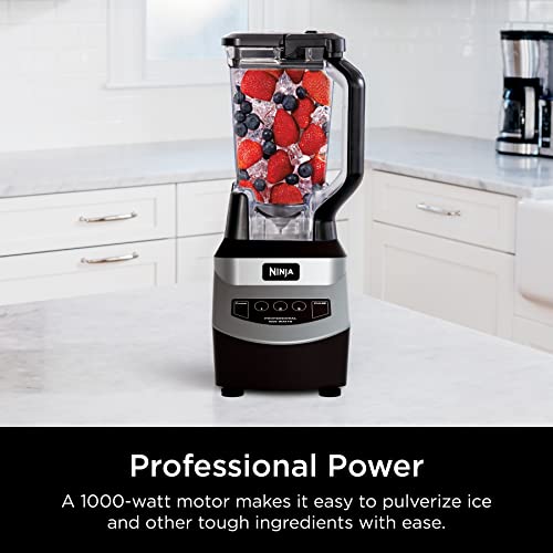 Blender for Smoothies & Shakes (Silver/Black)