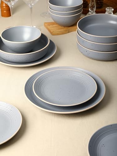 Lauren Modern Stoneware 32 (32-Piece Service for 8 / Light Gray)