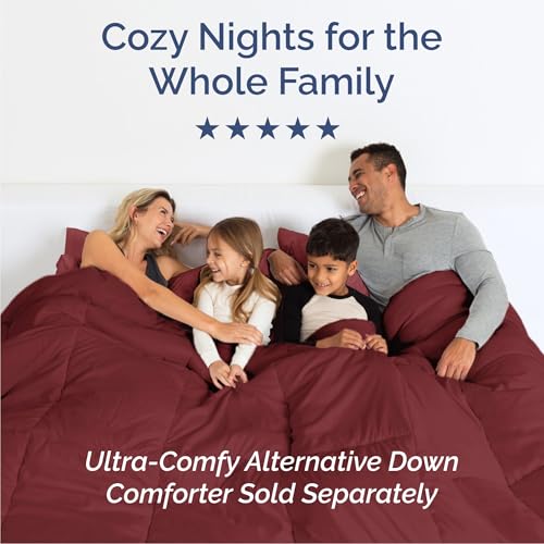 Cal King Size 4 Piece Sheet Set (25 - Burgundy / California King)