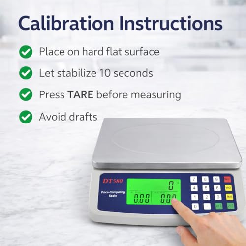 Large Digital Kitchen Scale 40kg (Gray 40kg)