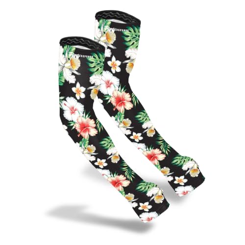 Gardening Arm Sleeves (Large/Extra Large / Tropical Flower)