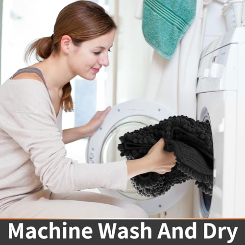Toilet Rug U Shaped Washable 24x20 Inch