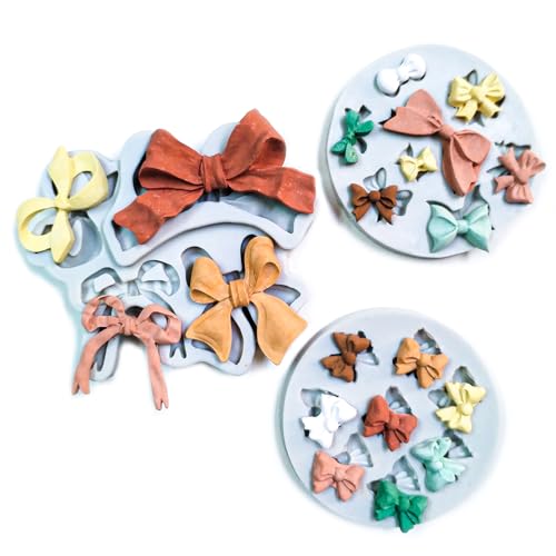 3PCS Bow Silicone Molds (3pc bow)