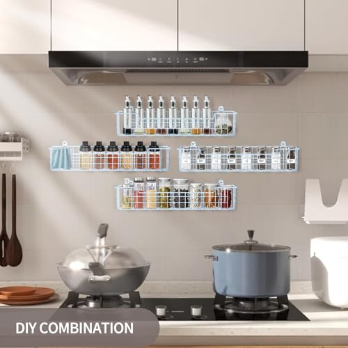 Spice Rack Wall Mount (4 Count)