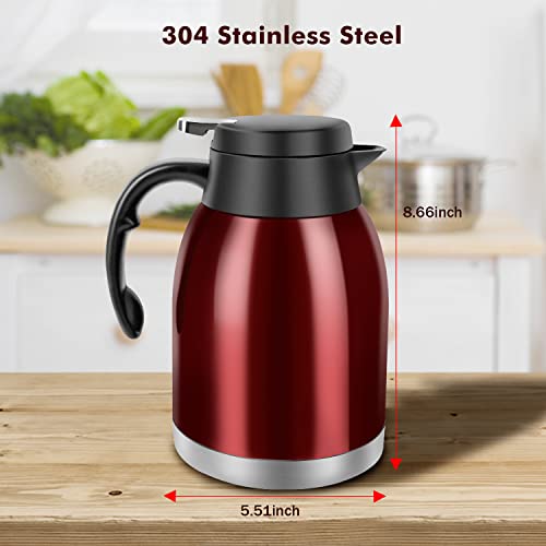 54oz Thermal Coffee Carafe (Red)