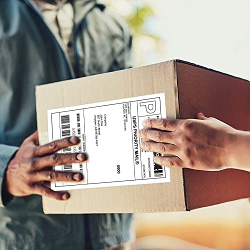 Full Sheet Shipping Labels (8-1/2" x 11" (1-UP) / 1000 Sheets)