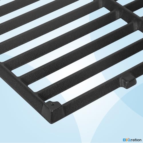 7637 17.5" Grill Grates Replacement for Weber Spirit I & II 200 Series (17 1/2" x 10 1/5"CI)
