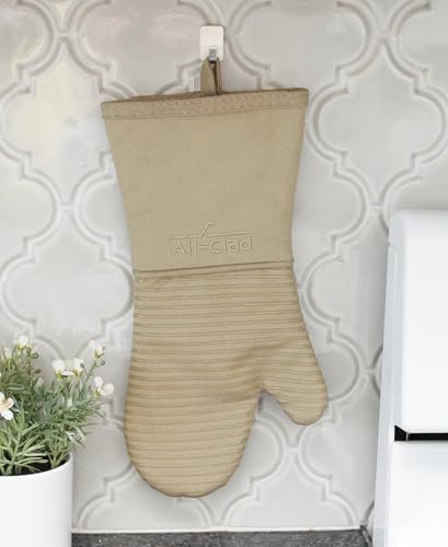 Silicone Oven Mitts (Cappuccino / 2 Pack)