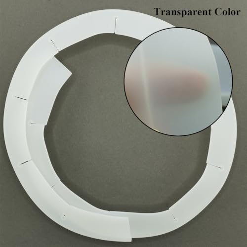 Adjustable Pie Crust Shields (Royal Red 2 + Royal Transparent 2)
