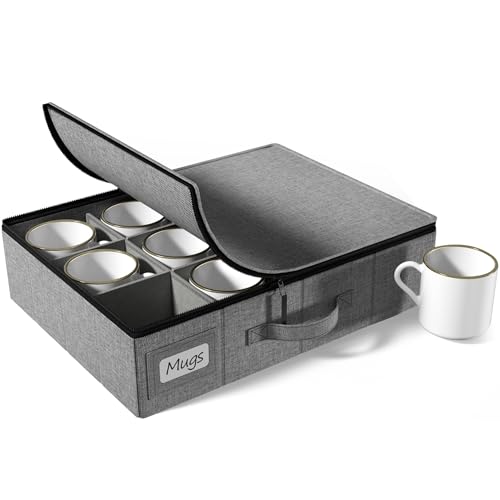 Coffee Mug Storage (Gray / 1 Piece Mug Storage)