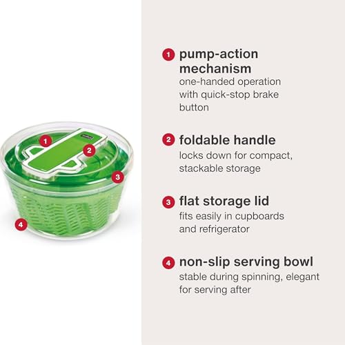 Swift Dry Salad Spinner Large (Green Swift Dry / Large)