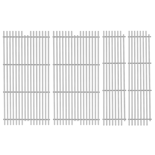 23-1/4" Stainless Steel Grid grates Replacement for Viking VGBQ 30 in T Series, VGBQ 41 in T Series, VGBQ 53 in T Series Viking Grill Grate VGBQ300T,VGBQ0302T Gas Grill (23 1/4" x 34 1/2")
