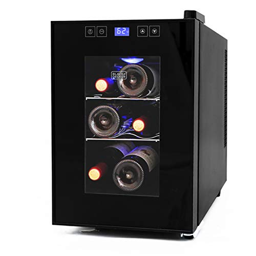 6 Bottle Thermoelectric Wine Cellar (6 Bottles / Clear Glass Door)