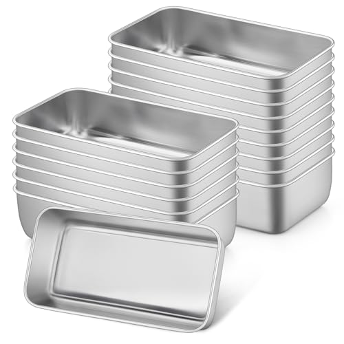 Loaf Pan 9 x 5 Inch Stainless Steel Bread Pan (Silver)