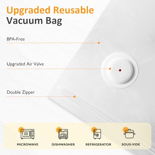 Handheld Vacuum Sealer for Food (Compact (1.89''W x 1.89''D x 8.19''H))