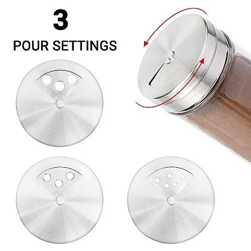 Spice Jars with Shaker Lids (4oz / 120ml)