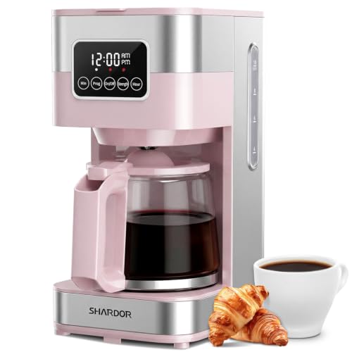 10 Cup Programmable Coffee Maker (Pink)