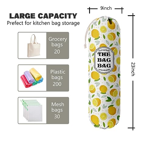 The Bag Grocery Holder (Lemon 03)