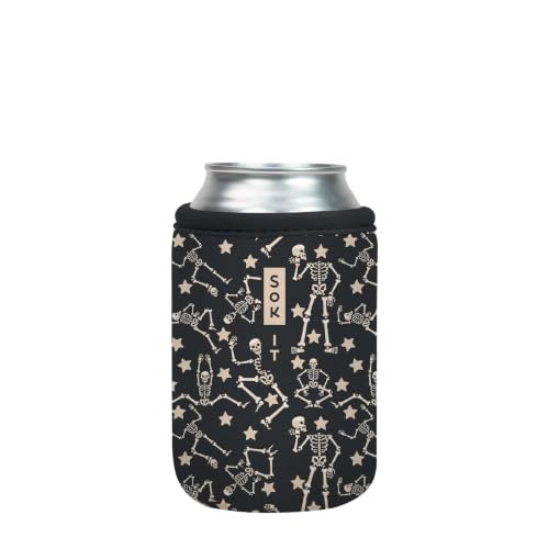 CanSok Sleeve for Beer & Soda Insulated Neoprene Cover (Rattle and Roll / 12oz Can Sleeve)