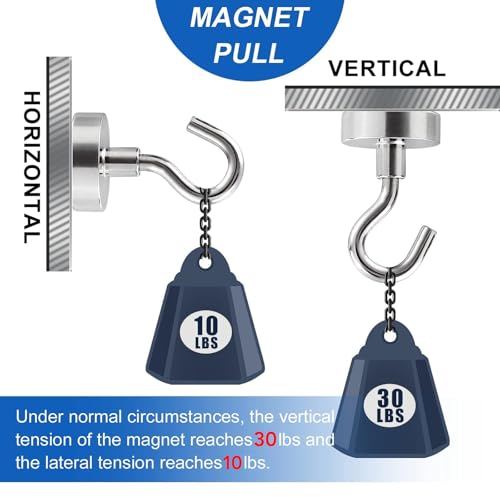 Magnetic Hooks for Cruise Essentials 2026 Cabins Door 60 Pack